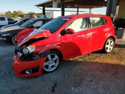 Chevrolet Sonic ltz salvage cars for sale: 2015 Chevrolet Sonic LTZ