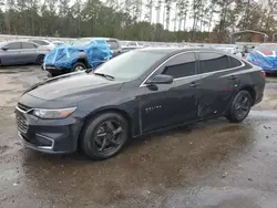 Salvage cars for sale at Harleyville, SC auction: 2017 Chevrolet Malibu LS