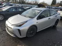 Salvage cars for sale at Portland, OR auction: 2022 Toyota Prius LE