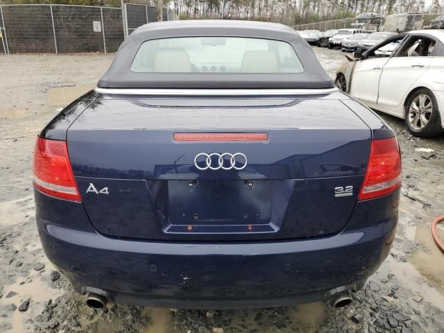 2007 Audi A4 3.2 Cabriolet Quattro