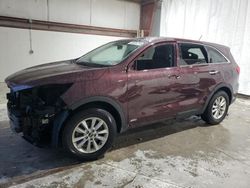 Salvage cars for sale from Copart Leroy, NY: 2020 KIA Sorento L