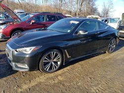 Vehiculos salvage en venta de Copart Marlboro, NY: 2018 Infiniti Q60 Luxe 300