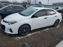 Salvage cars for sale from Copart Chicago Heights, IL: 2016 Toyota Corolla L