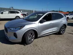 Salvage cars for sale at Homestead, FL auction: 2023 Ford Escape ST Line