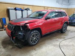 Jeep salvage cars for sale: 2017 Jeep Grand Cherokee Trailhawk