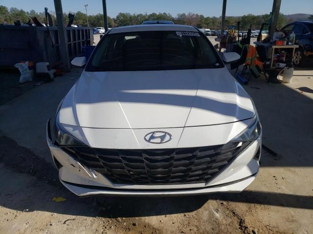 2023 Hyundai Elantra Blue