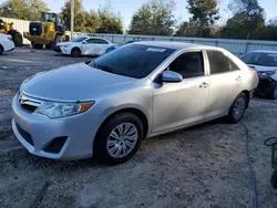 Toyota salvage cars for sale: 2012 Toyota Camry Base