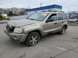 Jeep salvage cars for sale: 2005 Jeep Grand Cherokee Laredo