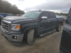 Salvage cars for sale at Shreveport, LA auction: 2015 GMC Sierra C1500 SLT