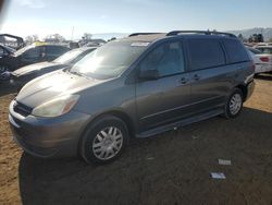 Salvage cars for sale at San Martin, CA auction: 2004 Toyota Sienna CE