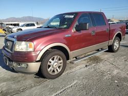 Ford salvage cars for sale: 2004 Ford F150 Supercrew