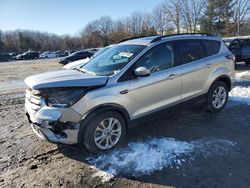 Vehiculos salvage en venta de Copart Cleveland: 2018 Ford Escape SE