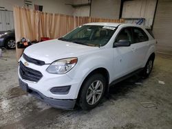 Salvage cars for sale at Martinez, CA auction: 2016 Chevrolet Equinox LS