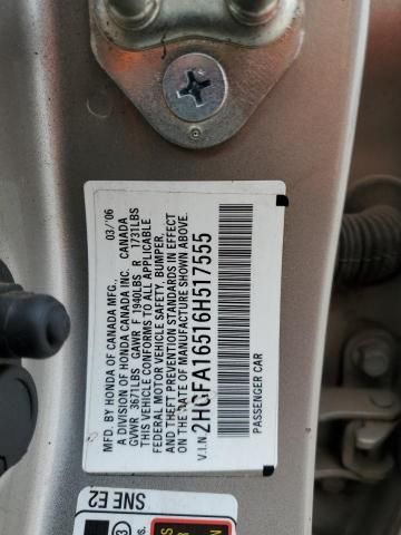 2006 Honda Civic LX