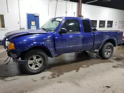 Salvage cars for sale from Copart Blaine, MN: 2004 Ford Ranger Super Cab