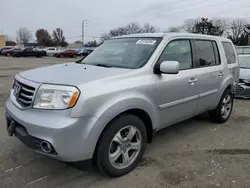 Salvage cars for sale at Moraine, OH auction: 2014 Honda Pilot EX