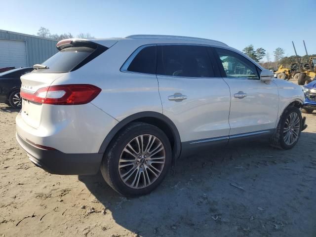 2017 Lincoln MKX Reserve