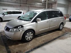 Nissan salvage cars for sale: 2005 Nissan Quest S