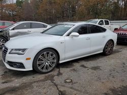 Salvage cars for sale at Austell, GA auction: 2013 Audi A7 Prestige