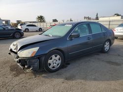 Salvage cars for sale at Bakersfield, CA auction: 2005 Honda Accord LX