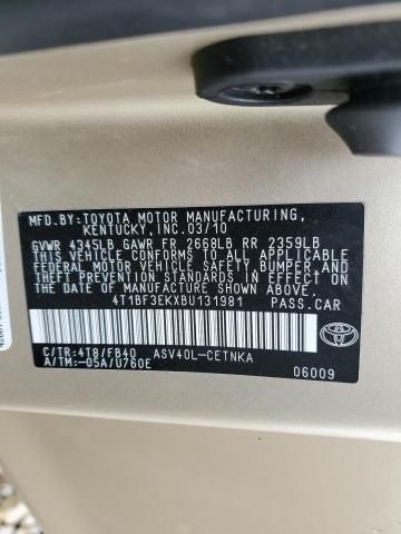 2011 Toyota Camry Base