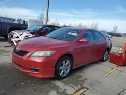 Salvage cars for sale at Pekin, IL auction: 2007 Toyota Camry CE