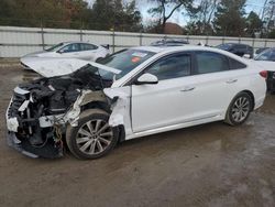 Salvage cars for sale at Hampton, VA auction: 2017 Hyundai Sonata Sport