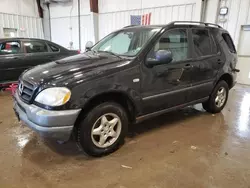 Mercedes-Benz salvage cars for sale: 1999 Mercedes-Benz ML 320