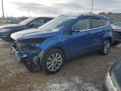 Ford Escape salvage cars for sale: 2017 Ford Escape Titanium