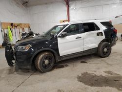 Ford salvage cars for sale: 2018 Ford Explorer Police Interceptor