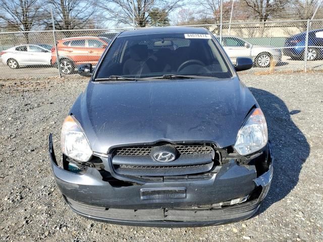 2010 Hyundai Accent Blue