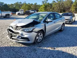 Salvage cars for sale at Houston, TX auction: 2016 Chevrolet Cruze LS