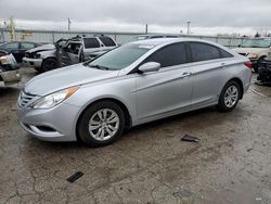 Salvage cars for sale at Dyer, IN auction: 2012 Hyundai Sonata GLS