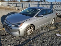 Salvage cars for sale at Spartanburg, SC auction: 2020 Hyundai Elantra SEL