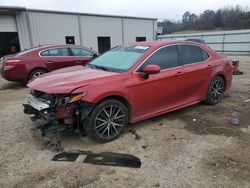 Salvage cars for sale at Grenada, MS auction: 2021 Toyota Camry SE