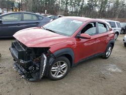 Salvage cars for sale at North Billerica, MA auction: 2021 Hyundai Kona SE