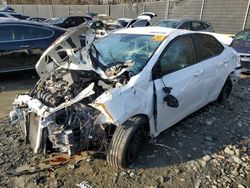 Salvage cars for sale at Waldorf, MD auction: 2017 Toyota Corolla L