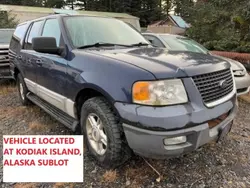 Salvage cars for sale from Copart Anchorage, AK: 2003 Ford Expedition XLT