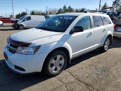 Vehiculos salvage en venta de Copart Denver, CO: 2015 Dodge Journey SE