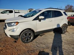 Salvage cars for sale at Chatham, VA auction: 2018 Ford Ecosport SE