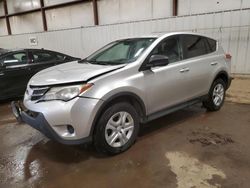 Salvage cars for sale at Lansing, MI auction: 2013 Toyota Rav4 LE