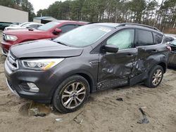 Salvage cars for sale at Seaford, DE auction: 2017 Ford Escape SE