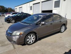 Salvage cars for sale from Copart Gaston, SC: 2009 Honda Civic LX