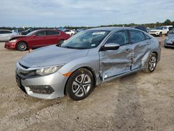 Salvage cars for sale at Houston, TX auction: 2016 Honda Civic LX