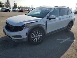 Salvage cars for sale from Copart Rancho Cucamonga, CA: 2019 Volkswagen Tiguan SE