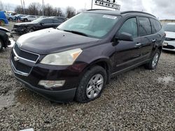 Salvage cars for sale at Columbus, OH auction: 2010 Chevrolet Traverse LS