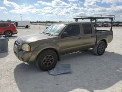 Salvage cars for sale from Copart Chicago: 2004 Nissan Frontier Crew Cab XE V6