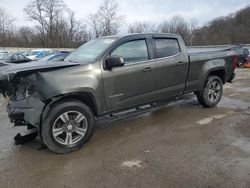 Salvage cars for sale from Copart Ellwood City, PA: 2018 Chevrolet Colorado LT