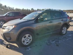 Salvage cars for sale at Windham, ME auction: 2013 Toyota Rav4 LE