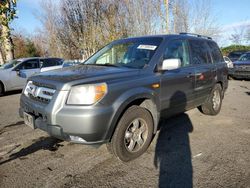 Vehiculos salvage en venta de Copart Portland, OR: 2007 Honda Pilot EX